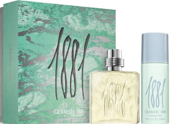 Cerruti 1881 For Men Eau de Toilette 100ml 2 Piece Gift Set