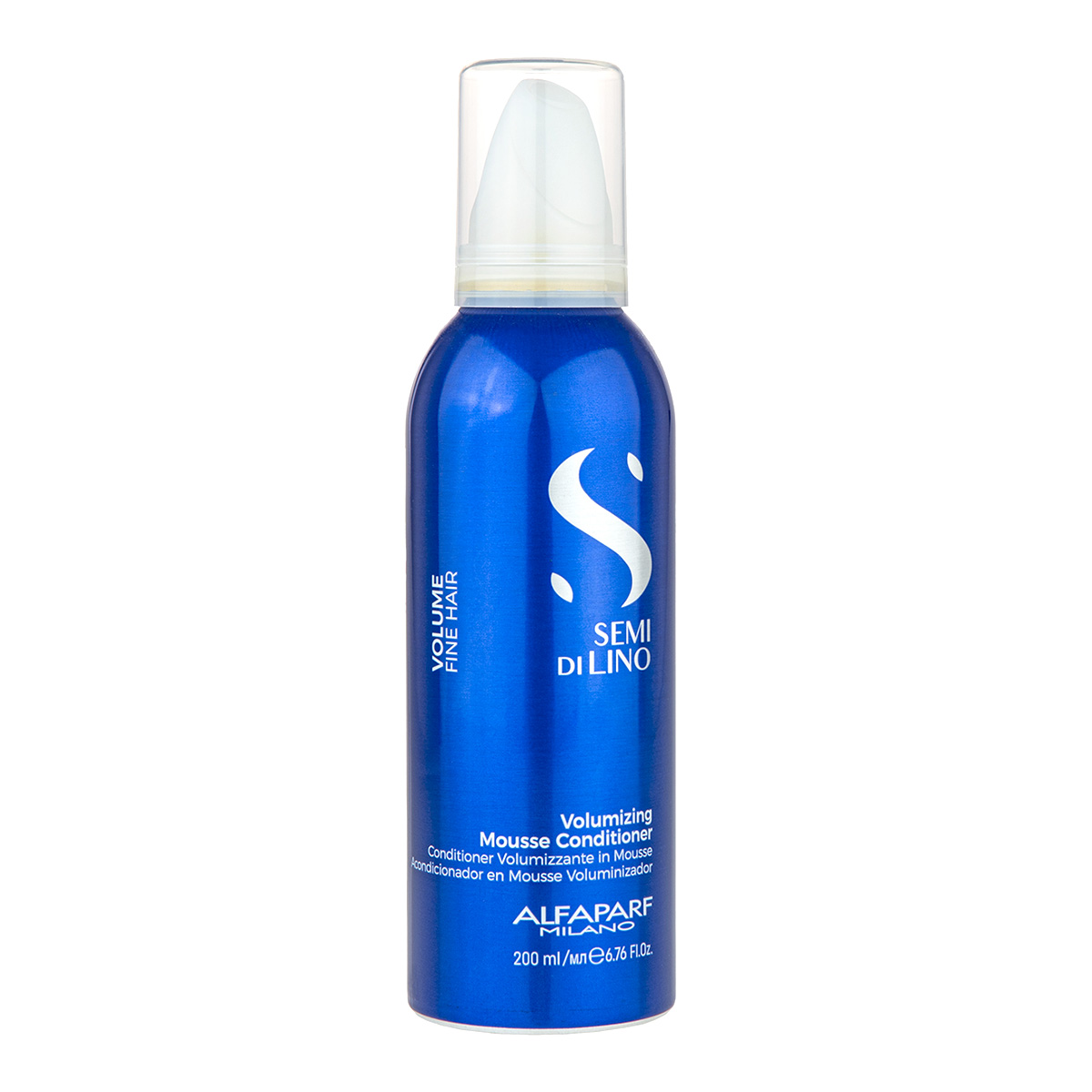 Alfaparf Semi di Lino Volume Volumizing Mousse Conditioner 200ml for Fine Hair