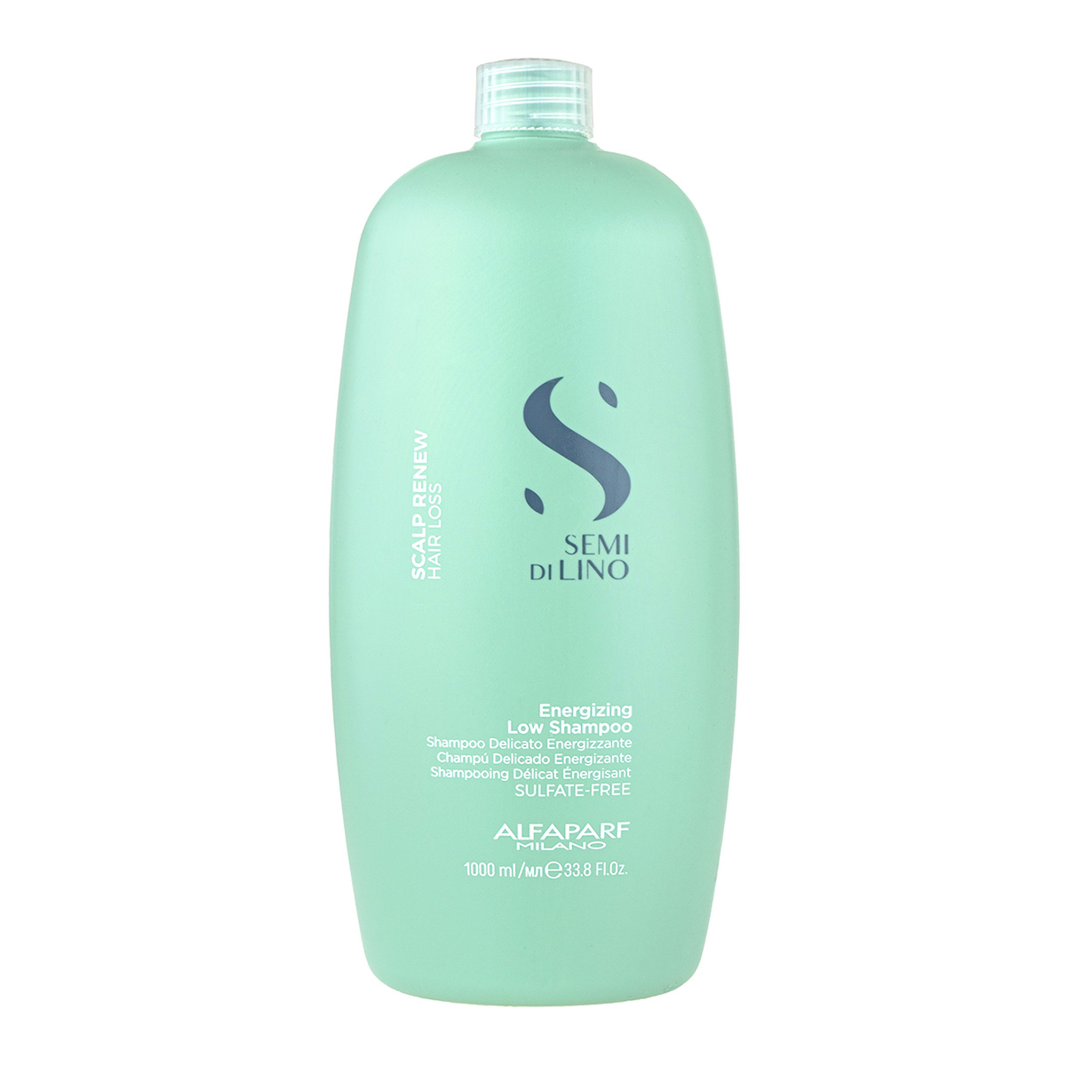 Alfaparf Semi di Lino Scalp Renew Sulfate-free Energizing Low Shampoo 1000ml for Hair Loss