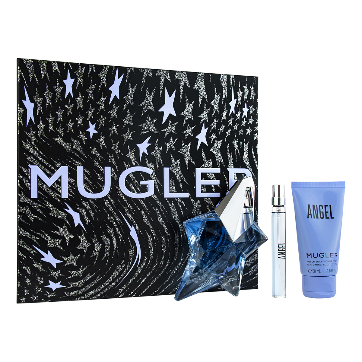 Mugler Angel Eau de Parfum 50ml 3 Piece Gift Set