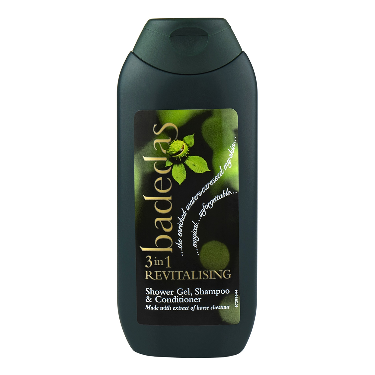 Badedas Revitalising 3 in 1 Shower Gel, Shampoo & Conditioner 200ml