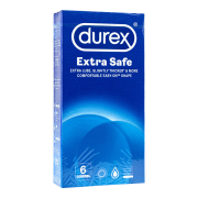 Durex Condoms Extra Safe Pack of 6