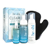 He-Shi Clearly Flawless 4 Piece Tanning Gift Set