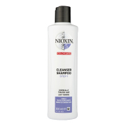 Nioxin System 5 Cleanser Shampoo 300ml for Chemically Treated Hair with Light Thinning