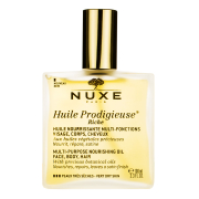 Nuxe Huile Prodigieuse Multi Purpose Dry Riche Oil For Face, Body & Hair For Very Dry Skin 100ml