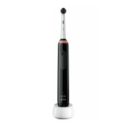 Oral B Pro 3 3000 Pure White Charcoal Black Electric Toothbrush