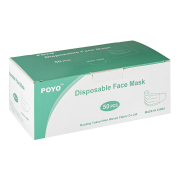 Poyo Disposable 3 Ply Protective Ear Loop Face Mask Box of 50