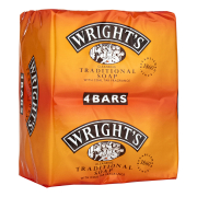 Wrights Traditional 4 x 100g Bars with Coal Tar Fragrance