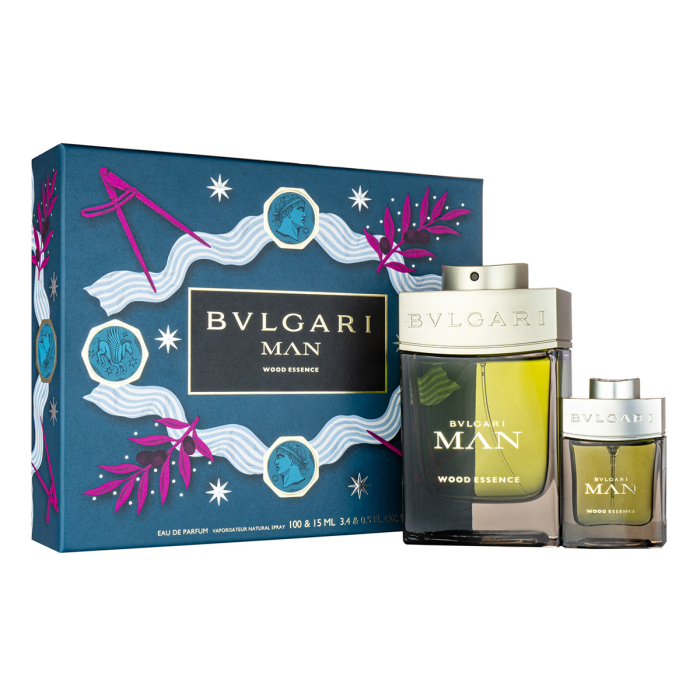 Bvlgari Men's Man Wood Essence Gift Set Fragrances