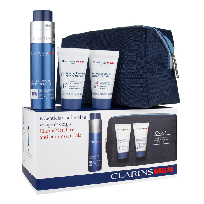 Clarins Mens Hydrations Essentials Gift Set - McElhinneys