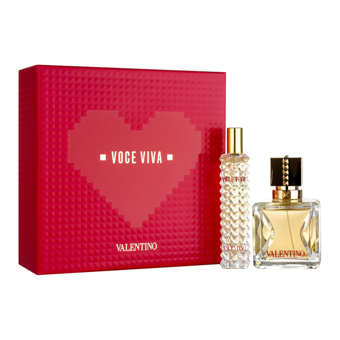 Valentino Voce Viva Eau de Parfum 50ml 15ml Purse Spray Gift Set