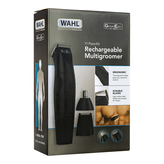 Wahl GroomEase 11 Piece Rechargeable Multi Groomer Kit 9685-417