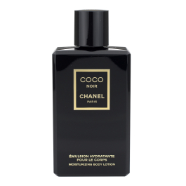 coco noir chanel body lotion