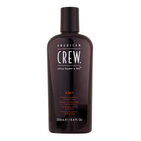 American Crew Classic 3 in 1 Shampoo, Conditioner & Body Wash 250ml