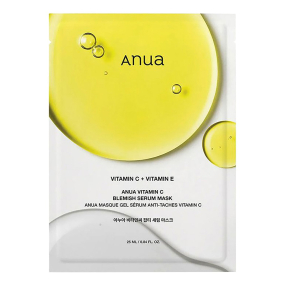Anua Green Lemon Vita C Blemish Serum Mask x 1