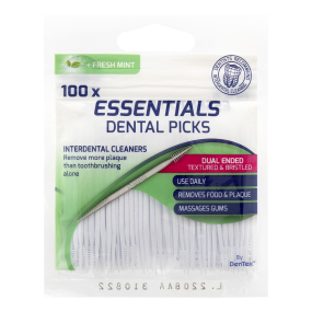 Dentek Essentials Dental Picks 100 Per Pack