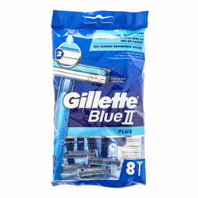 Gillette Blue II Plus Disposable Razors 8 Pack