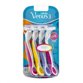 Gillette Venus 3 Disposable Razors 4 Pack