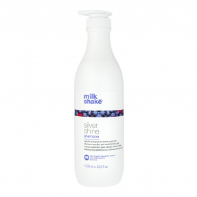 Milk Shake Silver Shine Shampoo 1000ml For Blond or Grey Hair