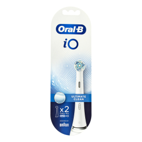 Oral-B iO Ultimate Clean Brush Heads White 2 Pack