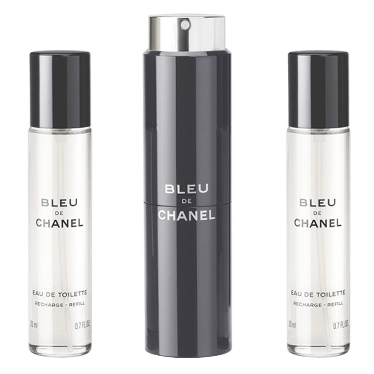 Chanel Bleu De Chanel Eau de Parfum Travel Spray 20ml + 2 X 20ml Refills