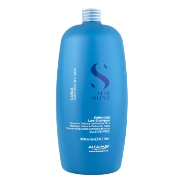 Alfaparf Semi di Lino Curls Sulfate-free Enhancing Low Shampoo 1000ml for Wavy & Curly Hair