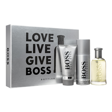 Hugo Boss Boss Bottled For Men Eau de Toilette 100ml 3 Piece Gift Set