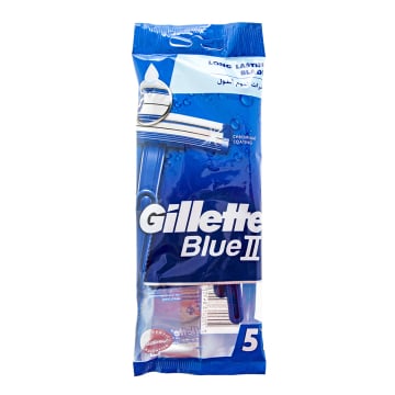 Gillette Blue II Disposable Razors 5 Pack