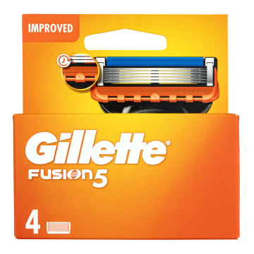 Gillette Fusion Razor Blades 4 Cartridges