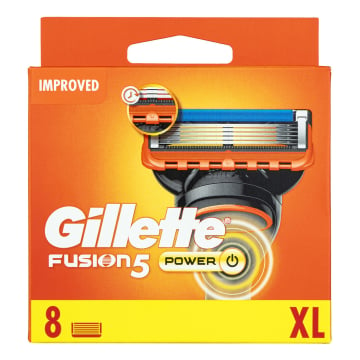 Gillette Fusion Power Razor Blades 8 Cartridges