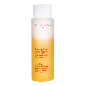Clarins Cleansing Care One Step Facial Cleanser With Orange Extract For All Skin Types 200ml
