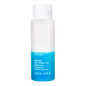Clarins Cleansing Eye Care Instant Eye Make-Up Remover Waterproof & Heavy Make-Up 125ml