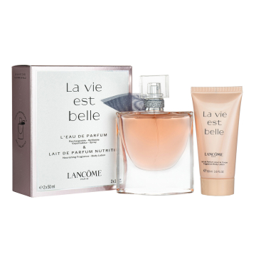 Lancome La Vie Est Belle Eau de Parfum 50ml 2 Piece Value Set
