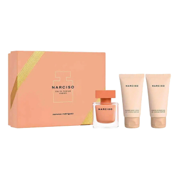 Narciso Rodriguez Narciso Ambree Eau de Parfum 50ml 3 Piece Gift Set