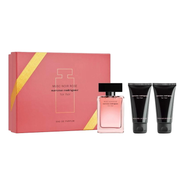 Narciso Rodriguez For Her Musc Noir Rose Eau de Parfum 50ml 3 Piece Gift Set