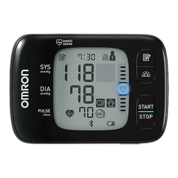 Omron Blood Pressure Monitor RS7 Intelli MT Automatic Wrist Hem-6232T