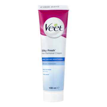 Veet Legs & Body Hair Removal Cream 100ml For Sensitive Skin