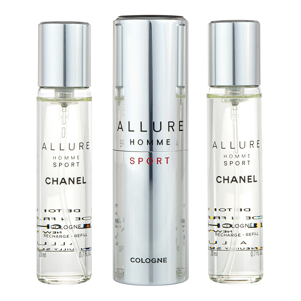 Chanel Allure Homme Sport Cologne Spray 20ml & 2 x 20ml Spray