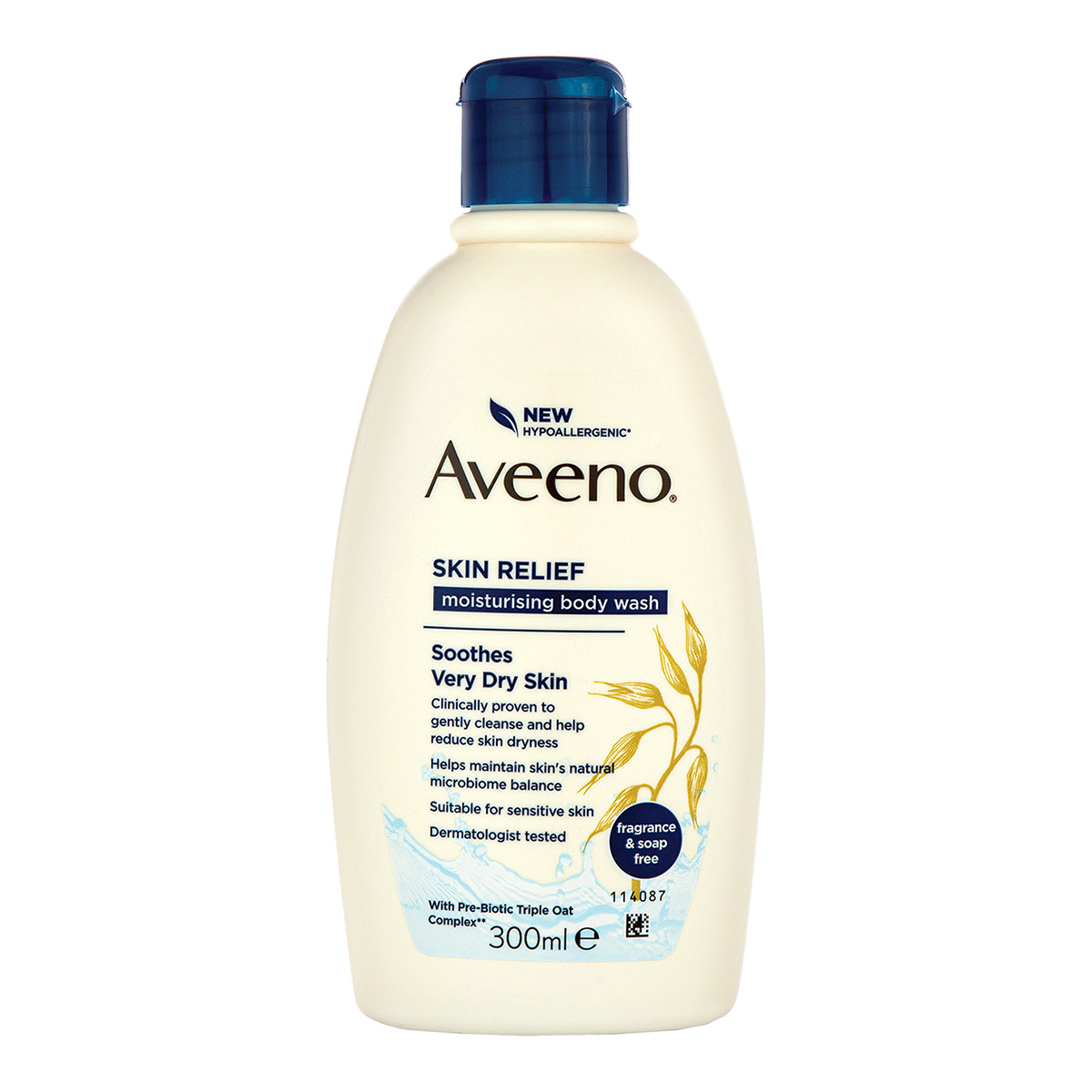 Aveeno Skin Relief Moisturising Body Wash 300ml For Very Dry Skin Beautybuys Ireland