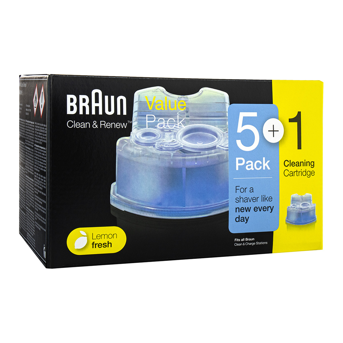 Braun Clean and Renew Refill Cartridges Pack of 6 BeautyBuys Ireland
