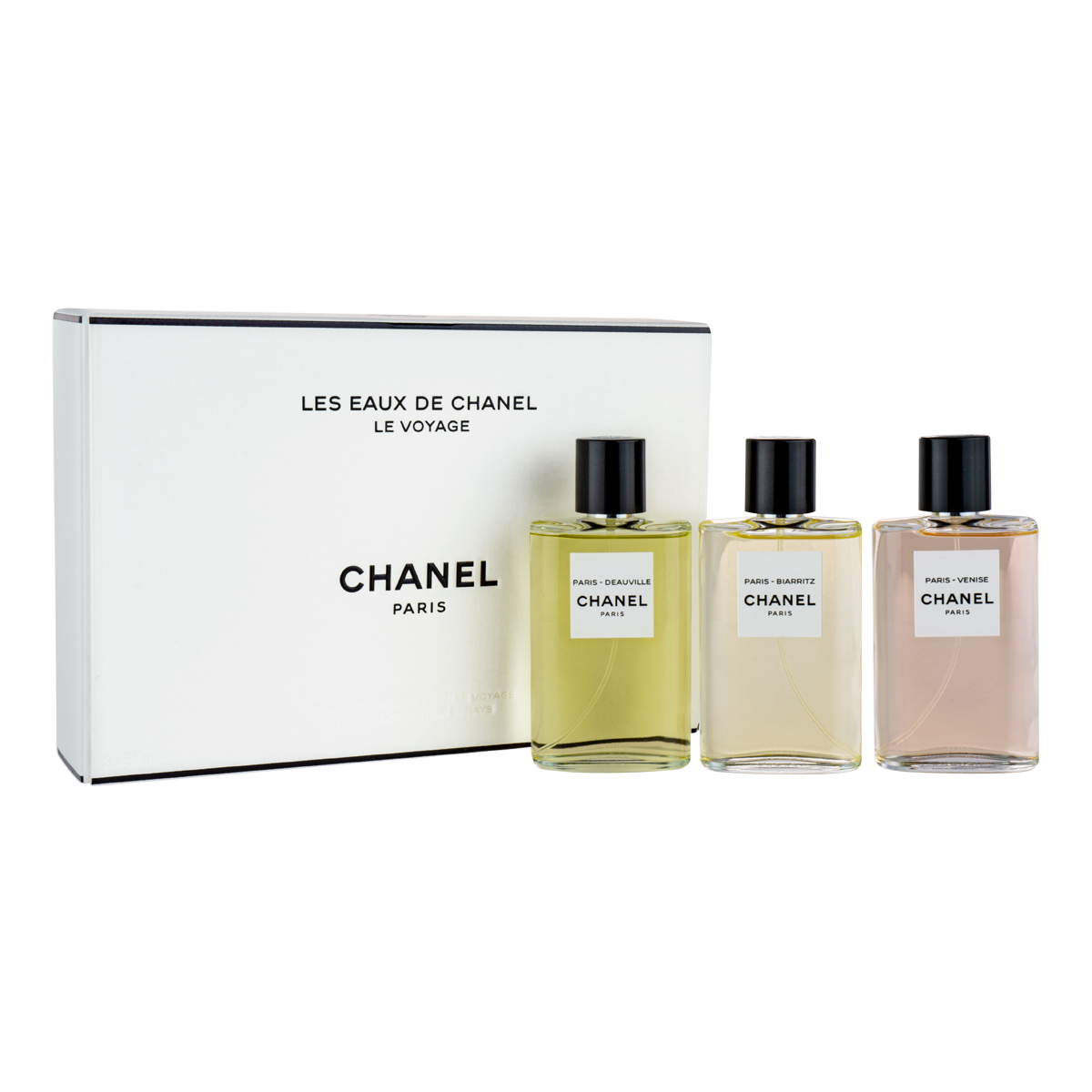 Chanel Les Eaux de Chanel Le Voyage 3 Piece Gift Set | Beautybuys Ireland
