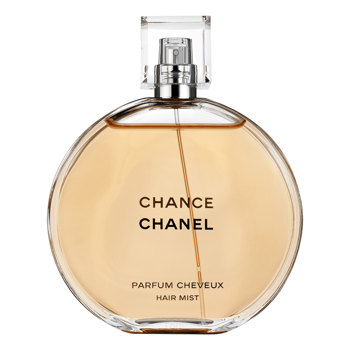Buy for € from Beautybuys Ireland - Chanel Chance Hair Mist Spray has  a light and luxurious scent which like the fragrance opens with notes of  pink pepper, jasmine and amber patchouli.