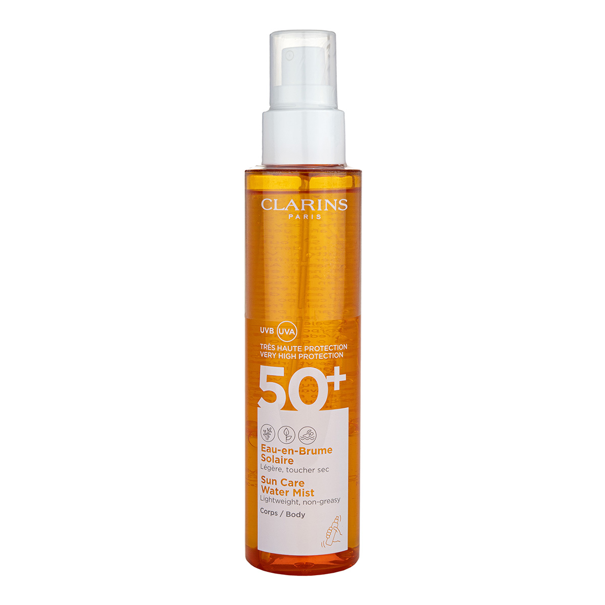 Clarins Sun Care Water Mist for Body SPF50 150ml Beautybuys Ireland