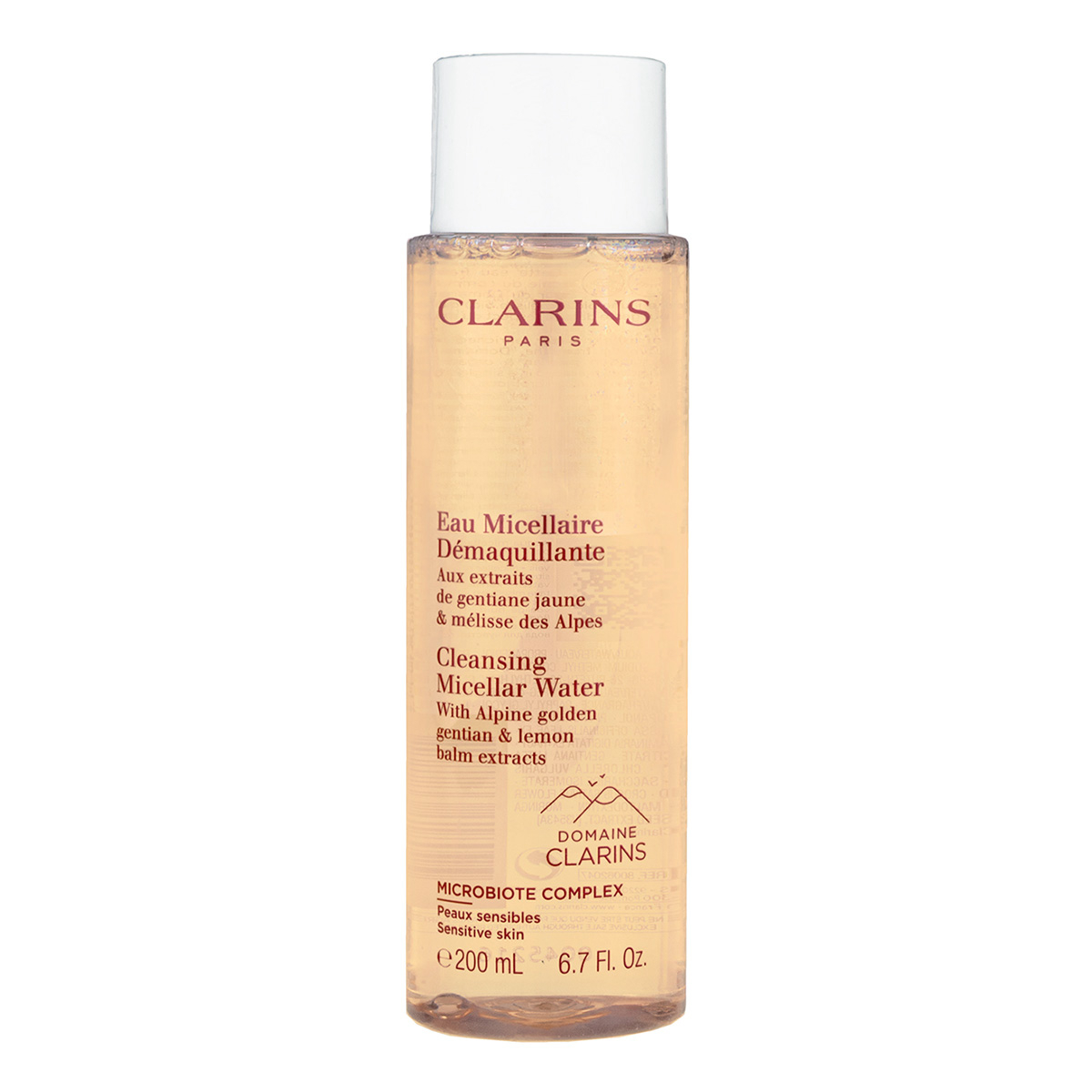 cleansing micellar water clarins