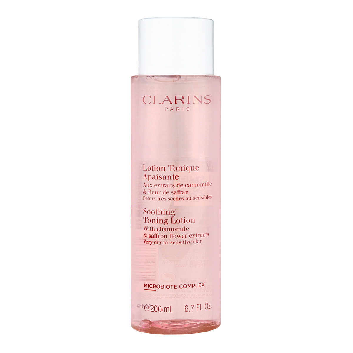 Clarins Soothing Toning Lotion 200ml For Very Dry or Sensitive Skin BeautyBuys Ireland