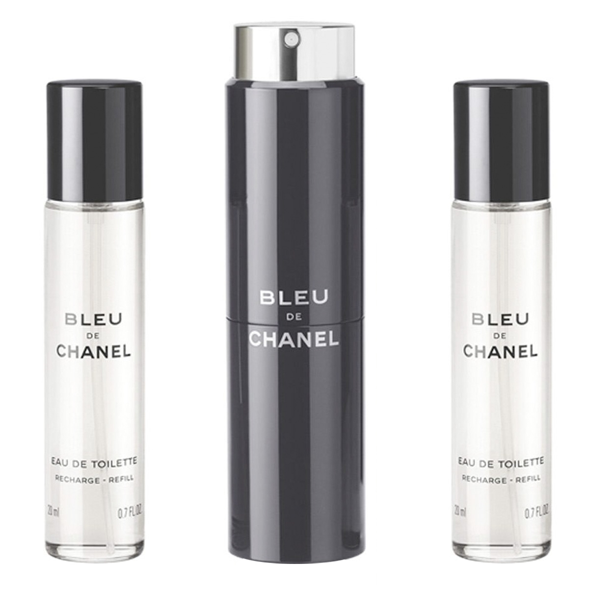 Chanel Bleu de Chanel Eau de Parfum Travel Spray 20ml + 2 X 20ml