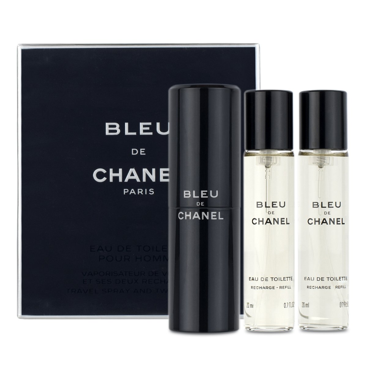 Bleu de Chanel by Chanel for men (20mL x 3) EDT spray
