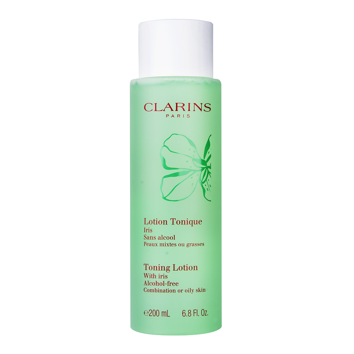 Clarins Toning Lotion With Iris Alcohol Free For Combination/Oily Skin 200ml BeautyBuys Ireland