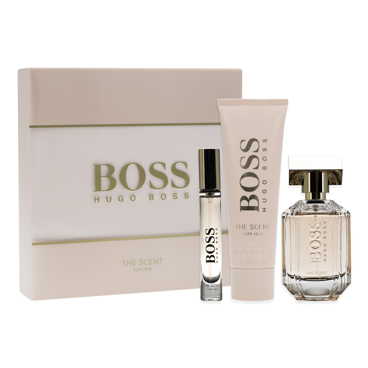 hugo boss the scent gift set for her