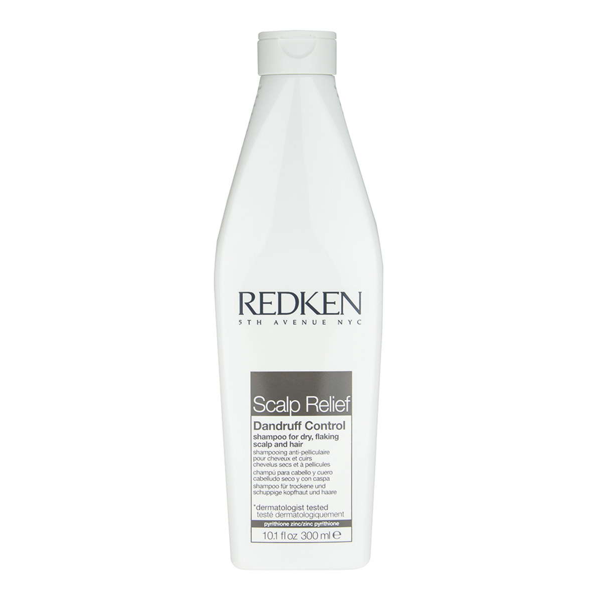 redken scalp relief dandruff control shampoo 300ml for dry flaking scalp and hair